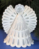 3D angel with organza