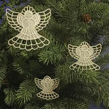 Angel Ornaments Freestanding Lace