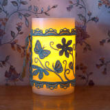 3D Summer Candle Wrap