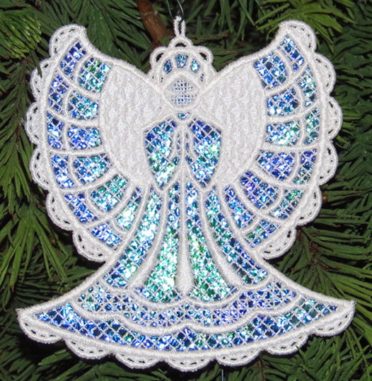 Machine Embroidery Designs K-Lace Angels and Sets with Angels