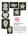 freestanding lace Christmas ornaments